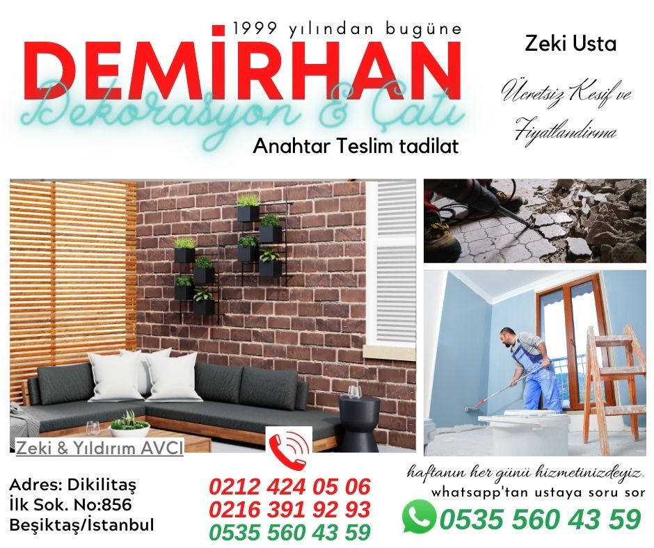 Beşiktaş Çatı Firmaları